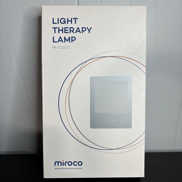 Miroco MI-CL003 UV Free Portable LED Light Therapy Lamp - Picture 1 of 5